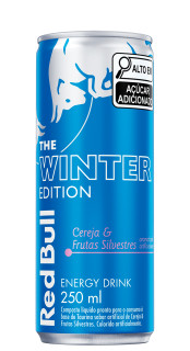 Energtico Red Bull Energy Drink Winter Edition Cereja e Frutas Silvestres 250ml